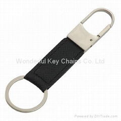 leather key chain