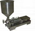 Semi-automatic cream filler