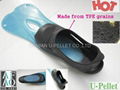 Swimming fins form TPE grains 1