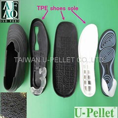 TPR granules for shoe soles