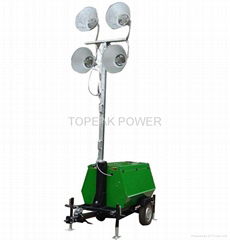 Mobile light tower