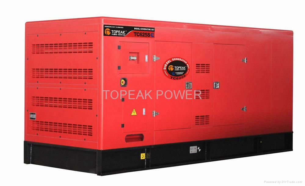 Cummins Soundproof Diesel generator set(new digital control panel) 3