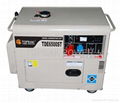 Three phase silent diesel generators