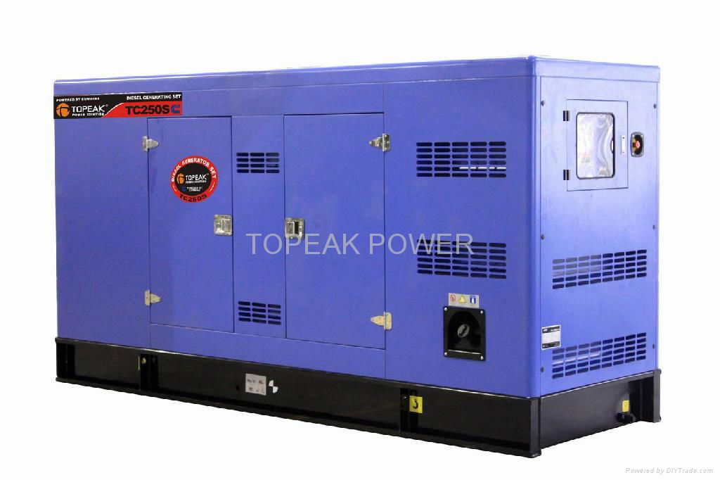 Cummins Soundproof Diesel generator set(new digital control panel)