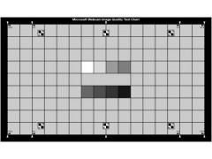 微軟視頻攝像頭質量測試標版