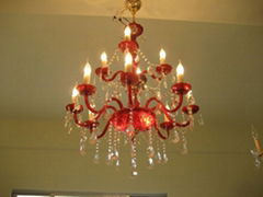 crystal lamp chandelier Ceiling lamp  Lighting  Lampshade  dining lamp