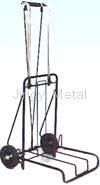 l   age cart, shopping trolley, display rack