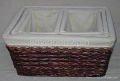 willow weaved basket