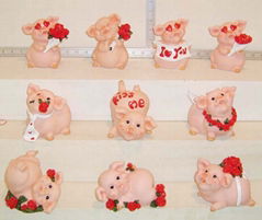 Love pig money box