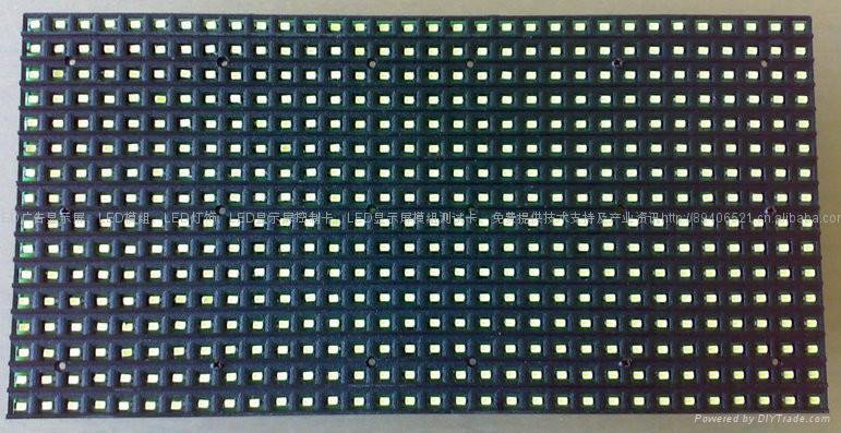 LED顯示屏單元板p7.62白光模塊