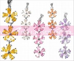 fashion imitation cz korea jewelry 12060