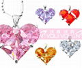 fashion imitation cz korea jewelry 12046