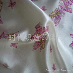 100% POLY SATIN PRINTING FABRIC