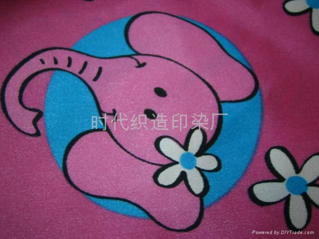 100% POLY SATIN PRINTING FABRIC 2