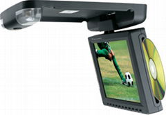 Roof mount Car DVD Player With 8 inch TFT LCD Monitor / TV