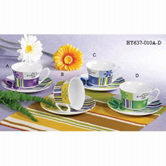 Coffee cup & saucer