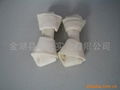 bleached rawhide knotted bone