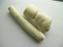 rawhide retriever knotted bone and stick