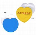 SPECIAL SIZE MAGNIFIER IN PEARL & HEART SHAPE