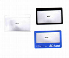 CREDIT CARD SIZE MAGNIFIER #83 & #83C