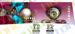 Spring Press Fastener (SPRING PRESS, PRESS SNAP, PRESS BUTTON, GRIPPER)