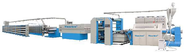 PP Woven Sack Machine- Extruding and Stretching Machinery