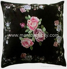 embroidery cushion