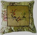 silk cushion