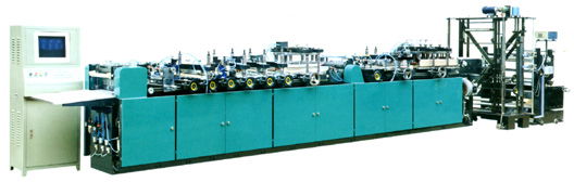 High Speed Auto Tri-side Sealing Bag-making Machine