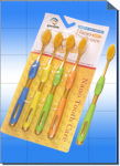 Four in one set tooth brush ZQ-09