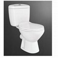 Two-piece toilet/sanitary ware 1