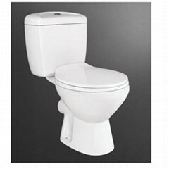 Two-piece toilet/sanitary ware