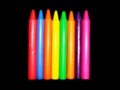 Glow in dark crayons 1