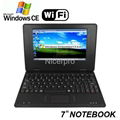 Netbook 7 inch/ Mini Laptop 7inch with RoHs CE Certificates Window CE6.0 1