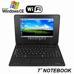 Netbook 7 inch/ Mini Laptop 7inch with