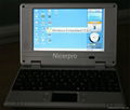 Netbook 7 inch/ Mini Laptop 7inch with RoHs CE Certificates Window CE6.0 2