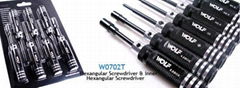 W0702T  Hexangular Screwdriver: