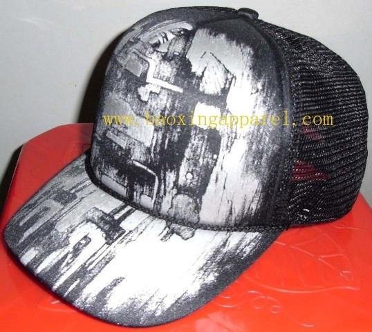 trucker hat with printing