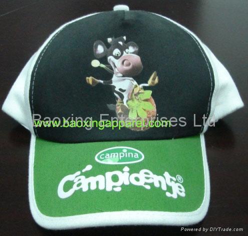 Baseball Cap with Transfer Printing 