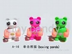 Boxing panda