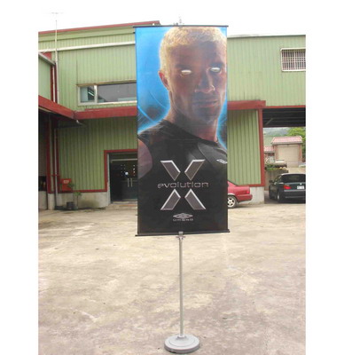 10 FT Aluminum 3 Sectional Adjustable Advertising Sign Kits.flagpole kit 1