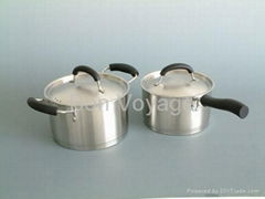 2pcs S/S cookware set