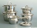 S/S cookware set, Taper shape