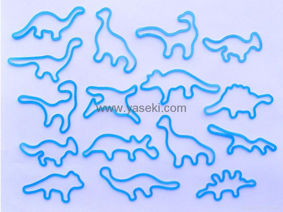 Animal shaped rubber bands bracelets YSK100612 OEM (China