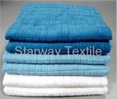 Microfiber Lattice Weft Knitted Floor Cloth