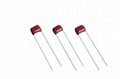 Miniature-size metallized polyester film capacitor 2