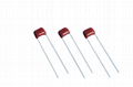 Miniature-size metallized polyester film capacitor 3