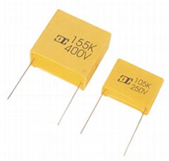 Metallized polyester film capacitor-box