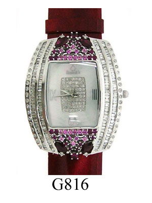 18K Gold Diamond Watch 1