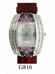 18K Gold Diamond Watch